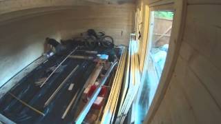 Dunster house Cabin build time lapse [upl. by Allegra]