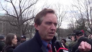 No KXL Rally Interview with Robert Kennedy Jr [upl. by Brnaba153]