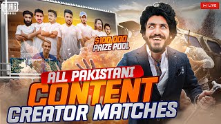 SEMI FINAL BIGGEST ALL PAKISTANI CONTENT CREATOR MATCHES 4 MAPS 100000 PRIZE  TOP 1 BAJWA IS LIVE [upl. by Storm253]