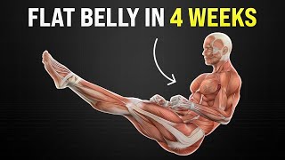 5 Effective Exercises to Lose Belly Fat in a Month at Home [upl. by Meehahs]