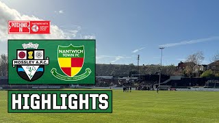 HIGHLIGHTS  Mossley AFC 10 Nantwich Town  PitchingIn NPL West  261024 [upl. by Markiv]