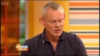 Martin Clunes Interview August 15 2013 [upl. by Arahsit198]