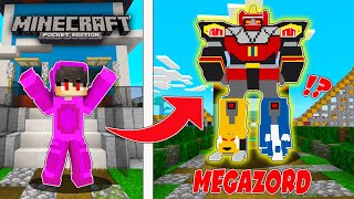 MEGAZORD vs VOLTRON in Minecraft😲😲😲 OMOCITY Tagalog [upl. by Larissa]