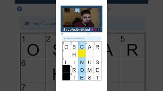 how quickly can you solve the NYT crossword [upl. by Sulakcin637]