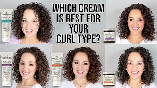 How to Choose the Right CreamLeaveIn for your Curl Type  Curlsmith Cream Comparison [upl. by Fradin]