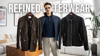 7 Old Money Aesthetic Jackets You Need For FallWinter [upl. by Ignatzia]