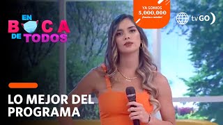 En Boca de Todos Korina Rivadeneira se enfrentó a Tula Rodríguez por escena de beso con Mario Hart [upl. by O'Brien]