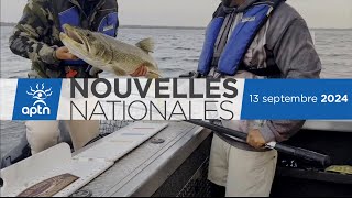 Nouvelles Nationales d’APTN – 13 septembre 2024 [upl. by Nonnaihr2]