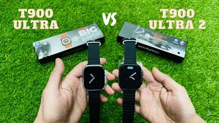 T900 Ultra VS T900 Ultra 2 Smart Watch  Comparison Review  Pick Apple Watch 9 Ultra Master Copy [upl. by Melton565]