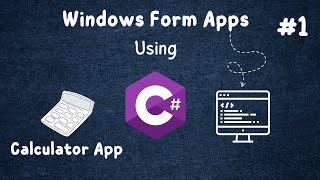 Windows Form App Using C  Calculator App [upl. by Adnelg]