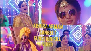 family ke sath abhira arman sangeet celebrate kar rahe hai video song yrkkh serial [upl. by Dnamron]