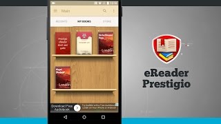 eReader Prestigio Android App Demo  State of Tech [upl. by Shelly]