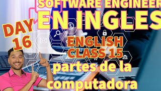 dia 16 SOFTWARE ENGINEERING Vocabulario de Ingles computadora Programador para informatica developer [upl. by Sdlonyer805]