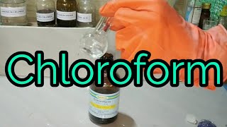 All you need to know about Chloroform [upl. by Annawat84]