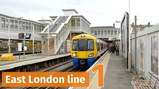 London Overground trains on the East London line – Part 1 [upl. by Dickens138]