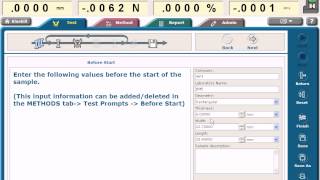 Instron video how to run a uniaxial tensile test 20 min [upl. by Yahsram]