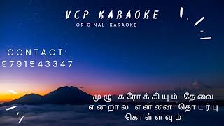 Madai Thiranthu Karaoke [upl. by Jay]