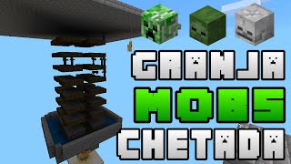 GRANJA DE MOBS MINECRAFT Bedrock 120 [upl. by Nollie]