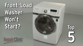 Washer Won’t Start — Washing Machine Troubleshooting [upl. by Lindberg174]