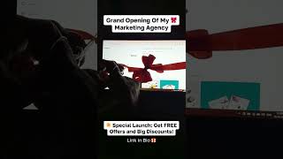 🎉 Grand Opening of Spyrev Marketing Agency 🚀 Exclusive Offers Inside [upl. by Riplex]