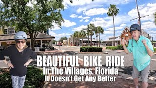 Beautiful Bike Ride in The Villages Florida [upl. by Averil]