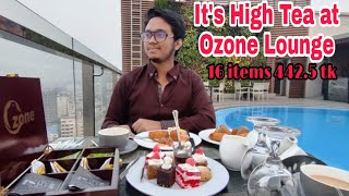 Hows my experience at Ozone Lounge Restaurant The Peninsula Chittagong 16 items 4425tkperson [upl. by Rustice]