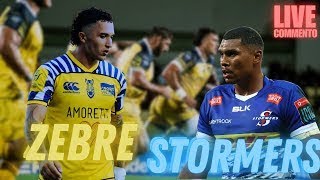 ZEBRE  STORMERS LIVE COMMENTO [upl. by Lyrpa]