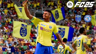 EA FC25  Kerala Blasters Vs Jamshedpur FC  ISL Indian Super league [upl. by Lartnom]