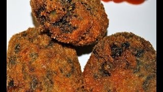 Ponnanganni Keerai Cutlet Recipe  Video in Tamil [upl. by Romanas482]