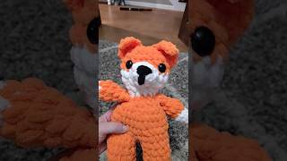 Crochet Fox🦊🧶😄 crochetpatterns crochetideas marketprep [upl. by Hadrian]