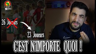 Seulement 23 joueurs seront autorisés à la CAN 2024  🤦🏽‍♂️ [upl. by Arabrab]