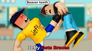 SML ROBLOX Jeffy Gets Braces  ROBLOX Brookhaven 🏡RP  Funny Moments [upl. by Harold61]