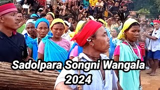 Mingsinggipa song Sadolpara Songni Wangala  31102024Achik cultural Wangala [upl. by Kelleher442]