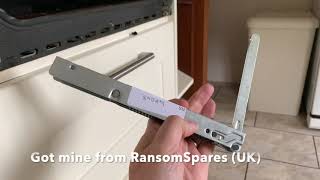 Oven door hinge replacement [upl. by Zavala]