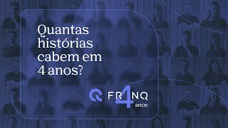 Franq 4 anos  Quantas histórias cabem em 4 anos de Franq [upl. by Niwre]