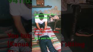 Back Pain Treatment  Trading Shorts Kanua Baba Bone Setting Therapy Mr Sumit Pothiya [upl. by Ennahoj]