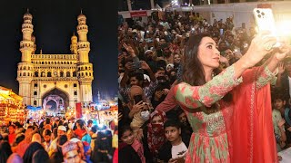 Actress Karishma Kapoor Inaugurate Hyderabad Biggest Ramzan Expo  Anam Mirza  Kings Palace [upl. by Cyrillus785]