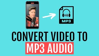 How to convert video to audio MP3 for your podcast [upl. by Sielen583]