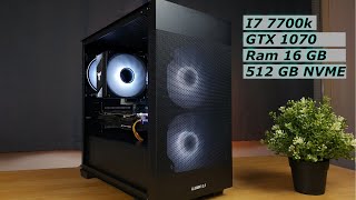 GTX 1070  i7 7700K  NVME 512 GB  RAM 16 GB [upl. by Ninel382]