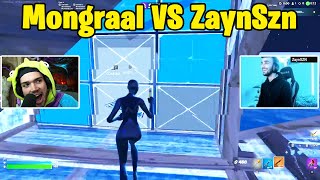 Mongraal VS ZaynSzn 1v1 TOXIC Fights [upl. by Kurman]