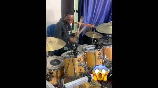 AFRICAN PRAISE Chineke idinma 🔥 drummerlife makethisgoviral 1000subscriber 100k 100subs [upl. by Nalhsa]