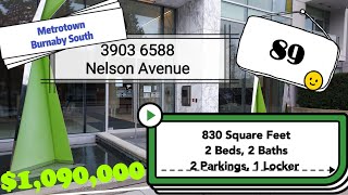 3903 6588 Nelson Avenue Metrotown Burnaby South 1090000 [upl. by Un]