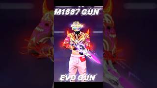 M1887 EVO GUN 🔫FREE FIRE MAX [upl. by Yla]