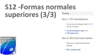 S12 33 Formas normales superiores [upl. by Nywg]