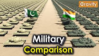 India Vs Pakistan Military Power 2024 [upl. by Janis]