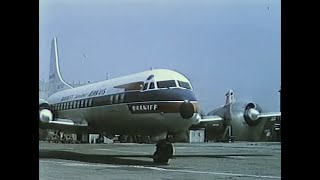 Braniff Lockheed L188A Electra Turboprop Promo Film Number 3 1959 [upl. by Susan649]