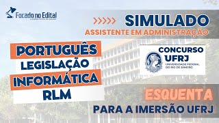 Questões para o Concurso UFRJ  Assistente em Administração [upl. by Anaujat]