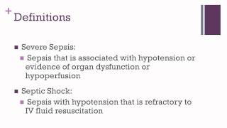 Introduction to Sepsis and Septic Shock [upl. by Zebapda]