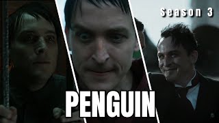 Best Scenes  Oswald Penguin Cobblepot Gotham TV Series  Season 3 [upl. by Eberle]