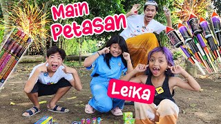 CnX amp LEIKA MAIN PETASAN KEMBANG API DI HUTAN JOGJA  MAIN KE RUMAH LEIKA  CnX Tour De Jawa 11 [upl. by Arracot683]